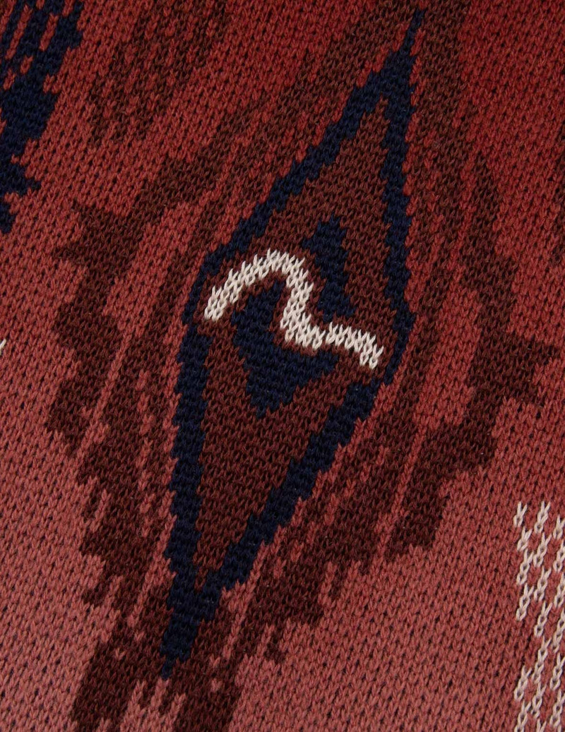 CHIMAYO TAPESTRY JACQUARD RELAX FIT KNIT SWEATER 8