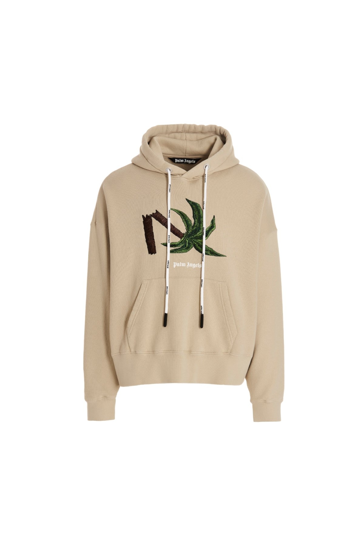 ★Palm Angels★ Broken Palm Hood Black PMBB058C99FLE0041055 Palm Angels Black Broken Palm Hoodie Palm Angels