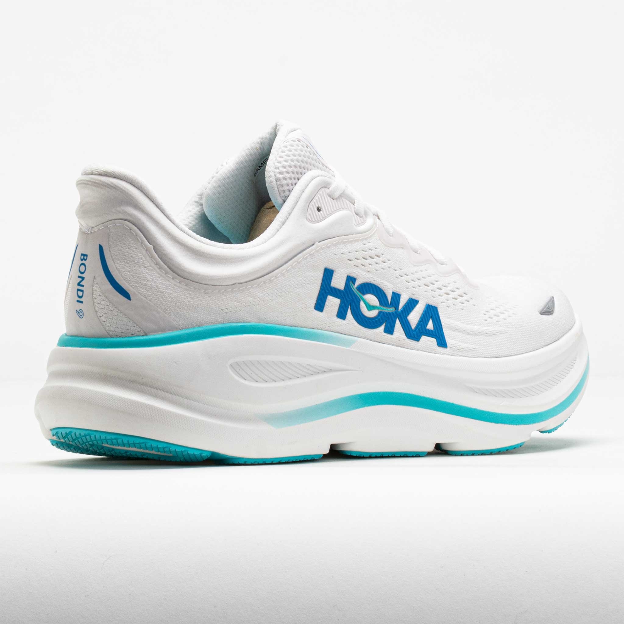 HOKA Bondi 9 Men's White/HOKA Blue - 6