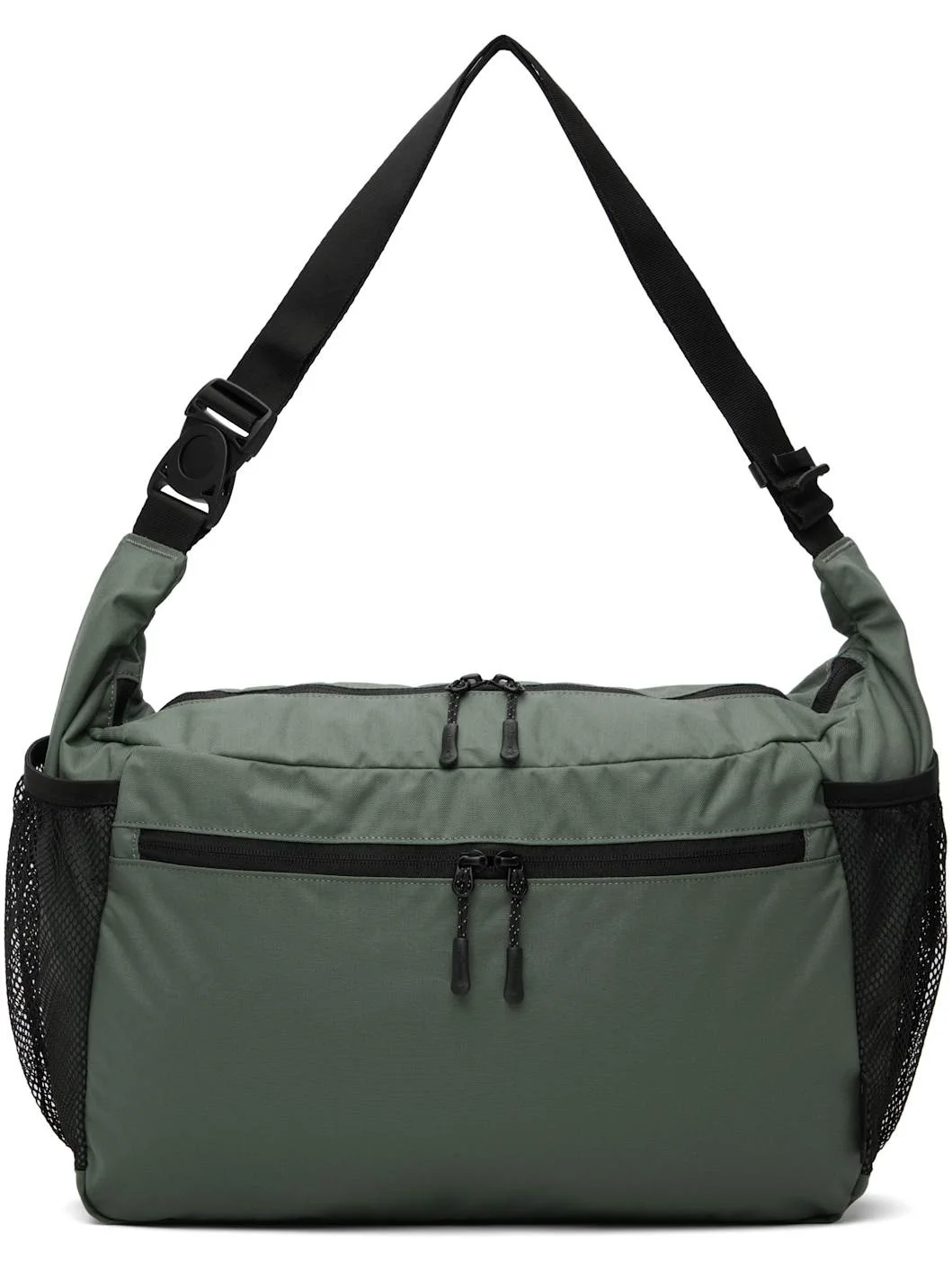 Gray Everyday Use Middle Shoulder Bag - 1