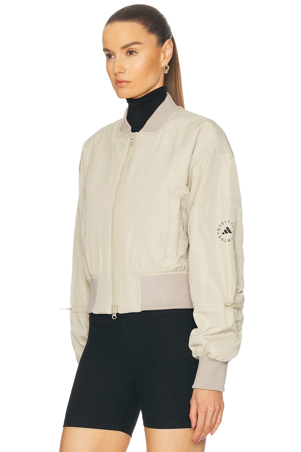 Truenature Cropped Bomber Jacket - 3