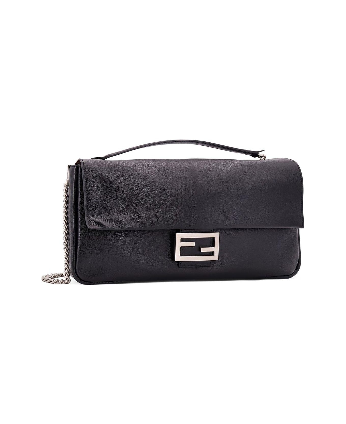 Baguette Chain Large Shoulder Bag - 3