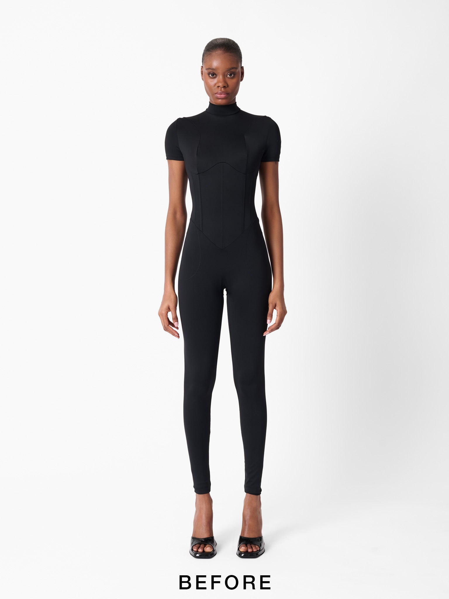 ALRITE LOVE PADDED JUMPSUIT BLACK - 4