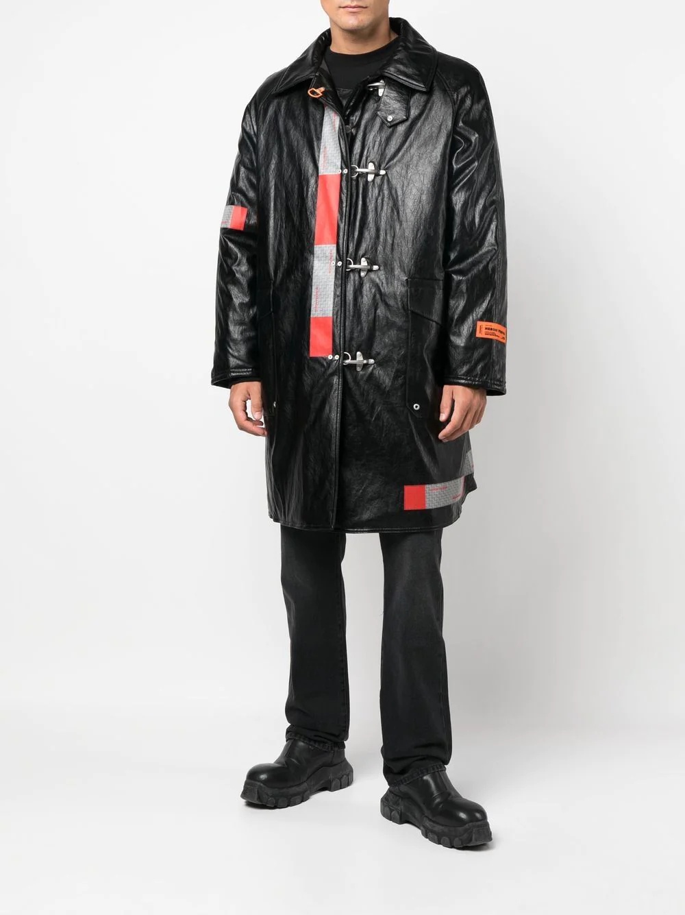 Fireman tape coat - 2