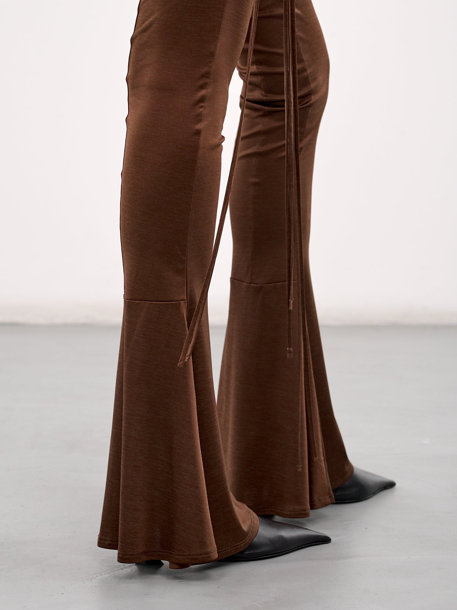 Ruched Flare Leggings - 5