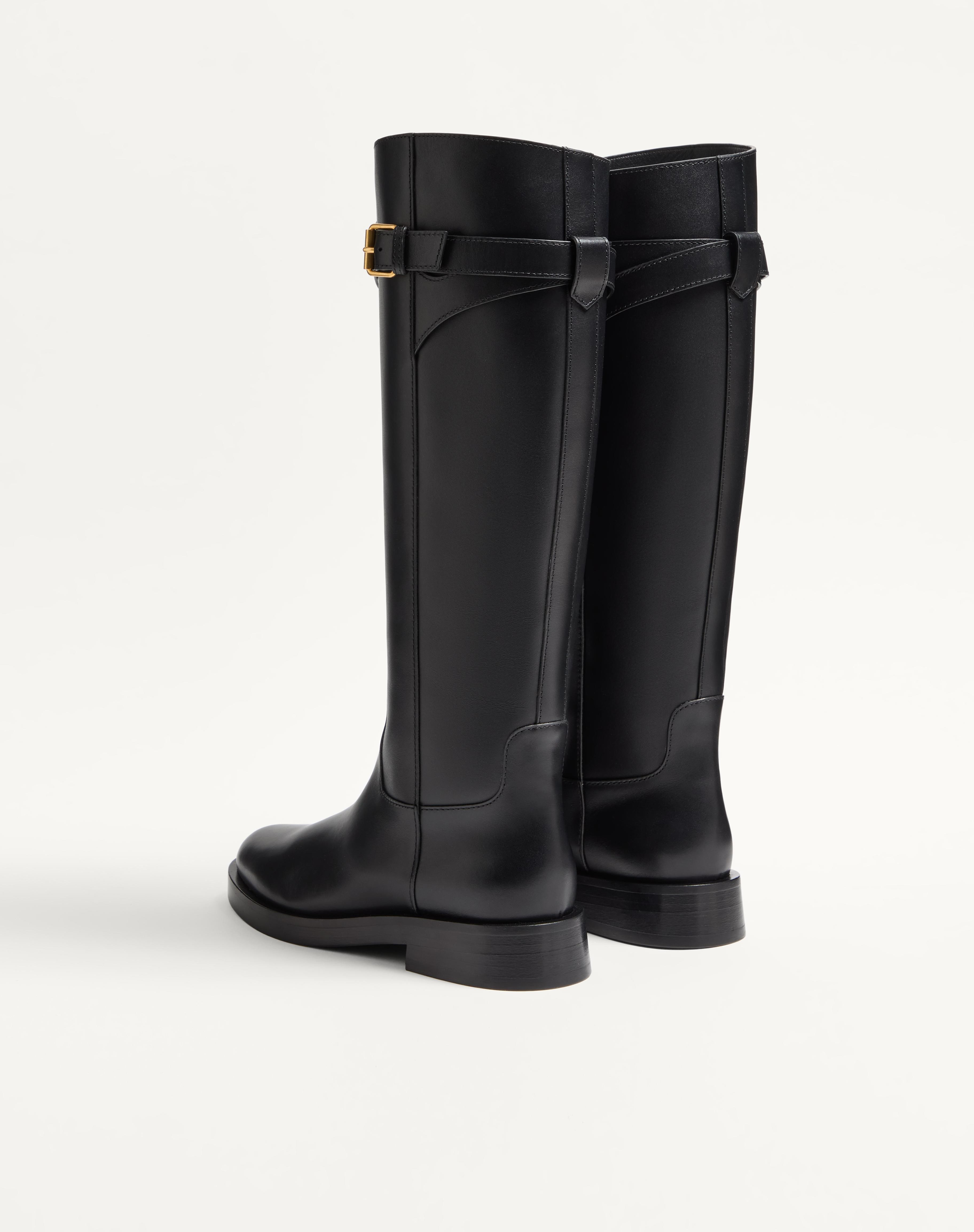 VLOGO SIGNATURE CALFSKIN BOOT 30MM - 5