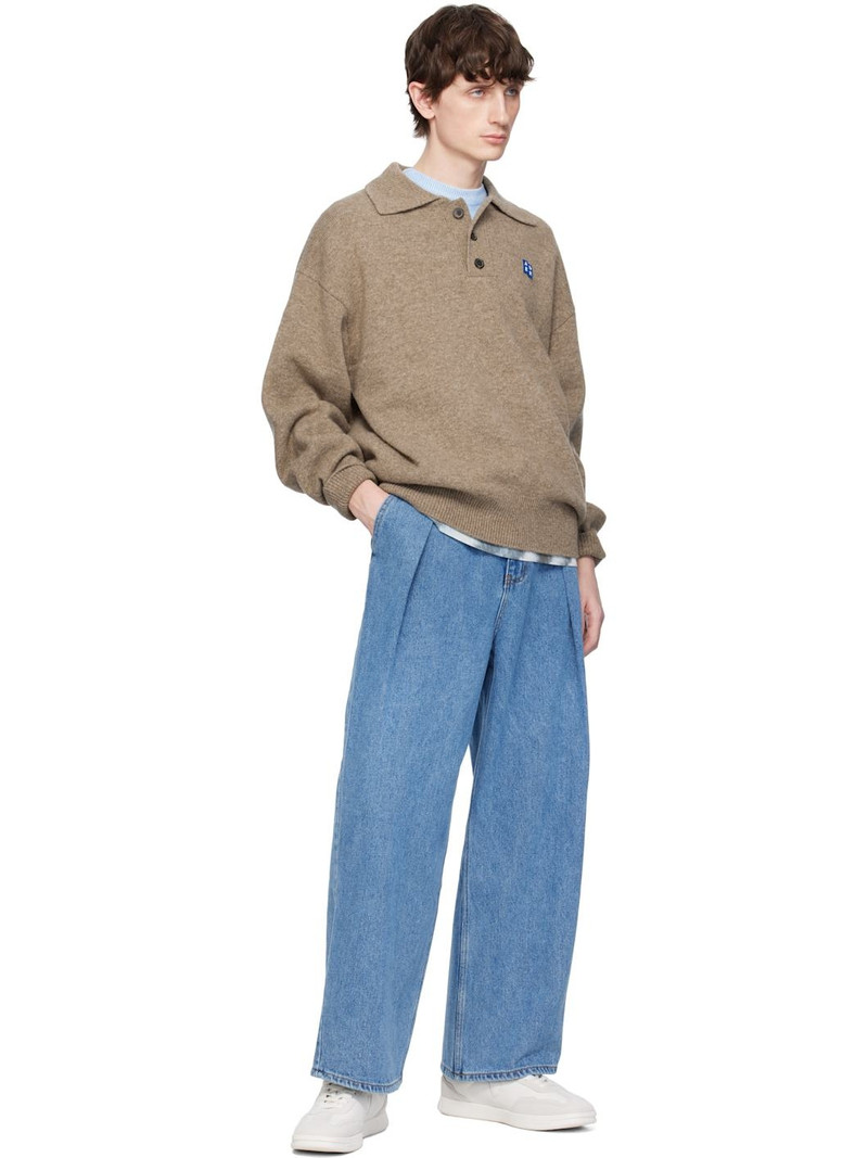 ADER error Beige Sig; TRS Tag Knit 02 Polo outlook