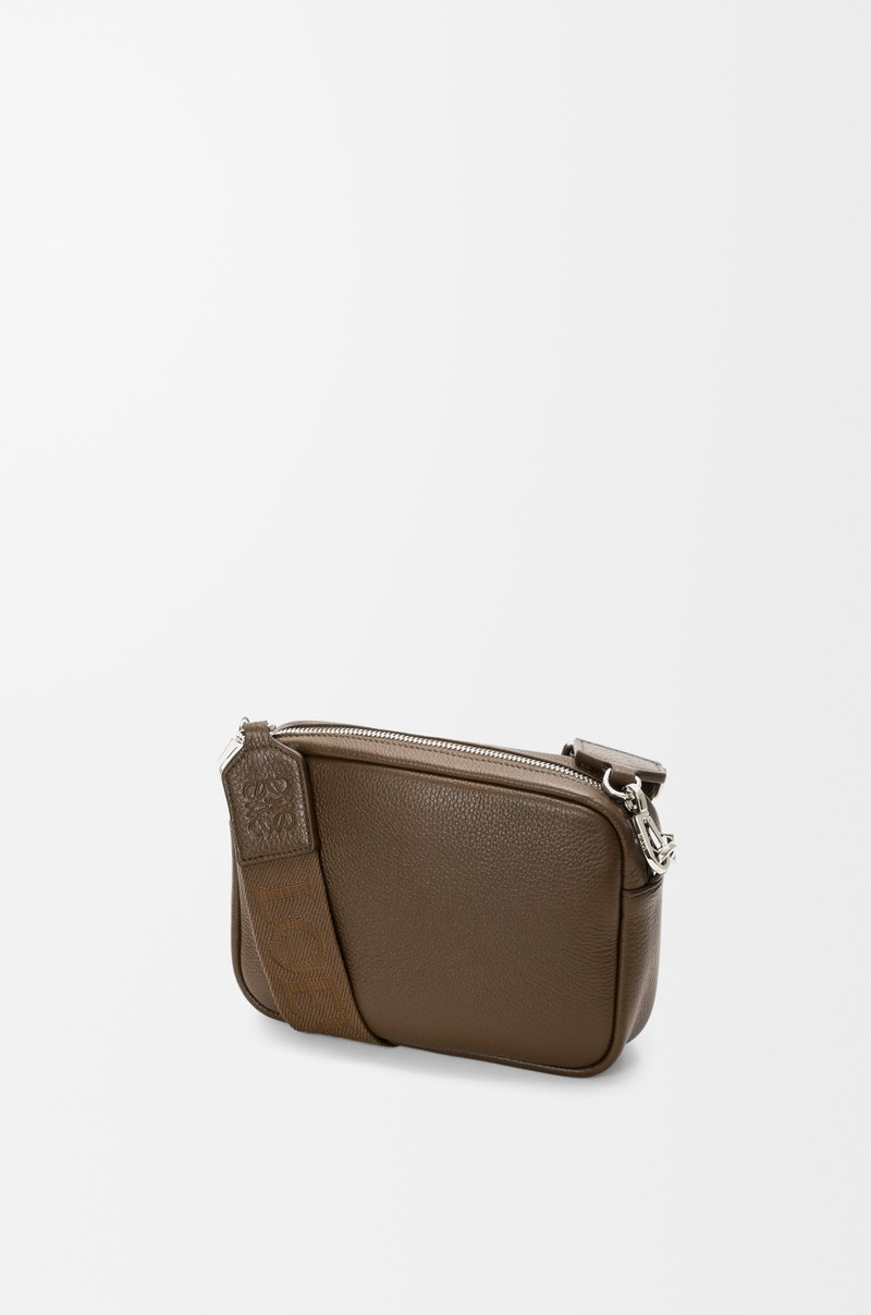 Loewe Small Pebble messenger bag in supple grained calfskin outlook