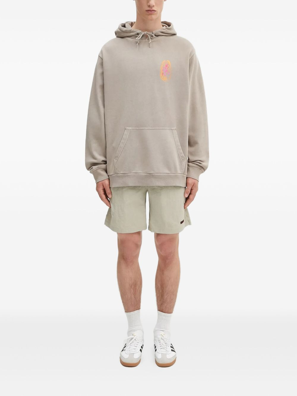 graphic-print hoodie - 2