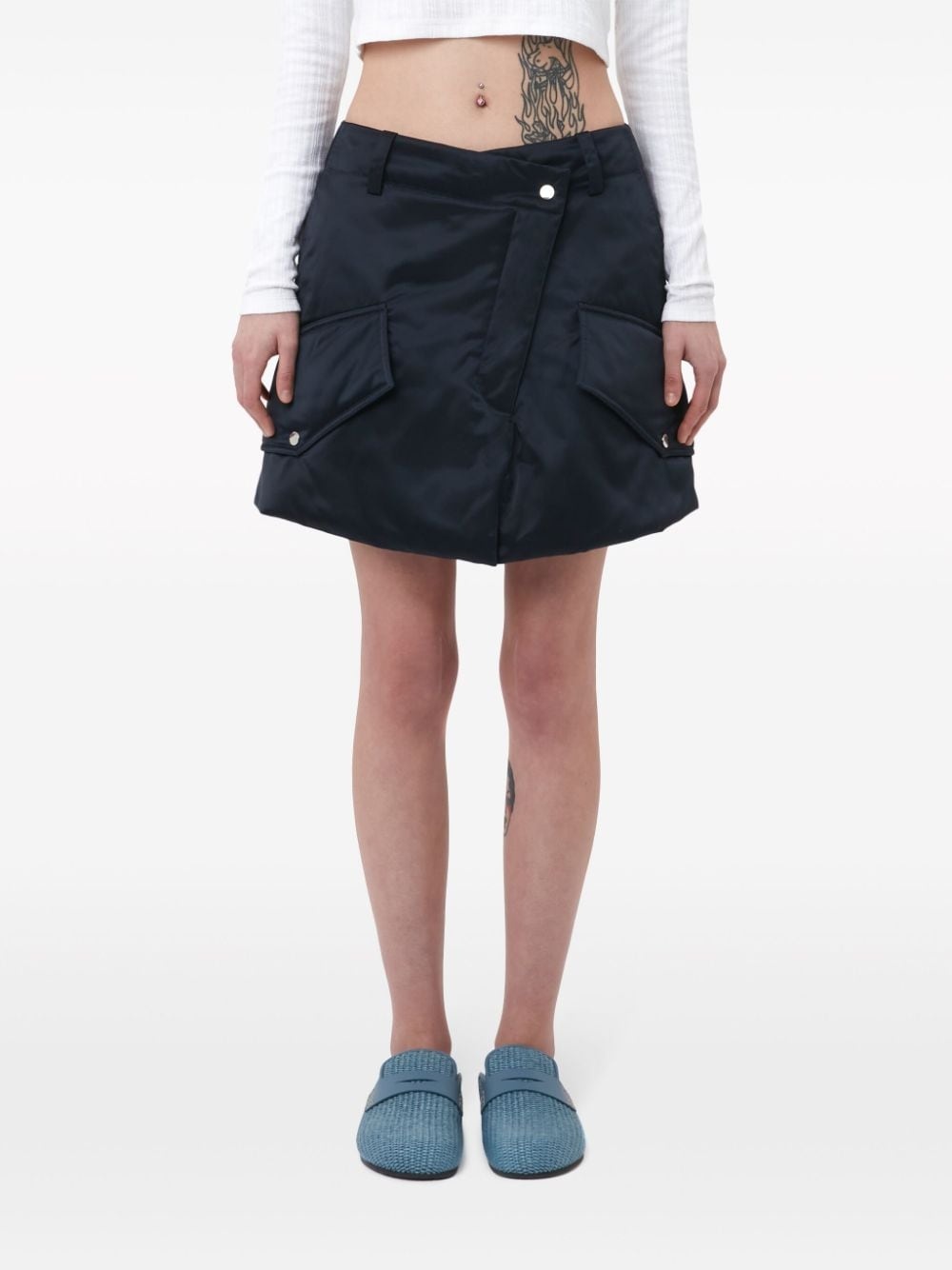 A-line cargo miniskirt - 2