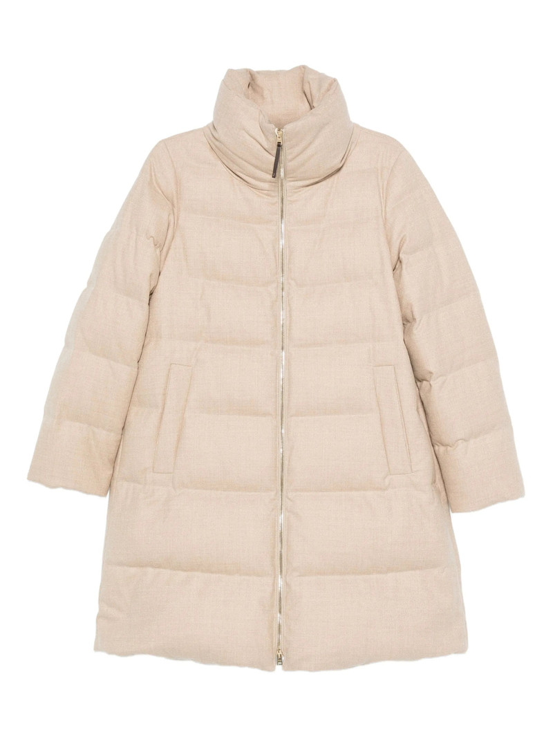 Herno Quilted High-neck Coat 1