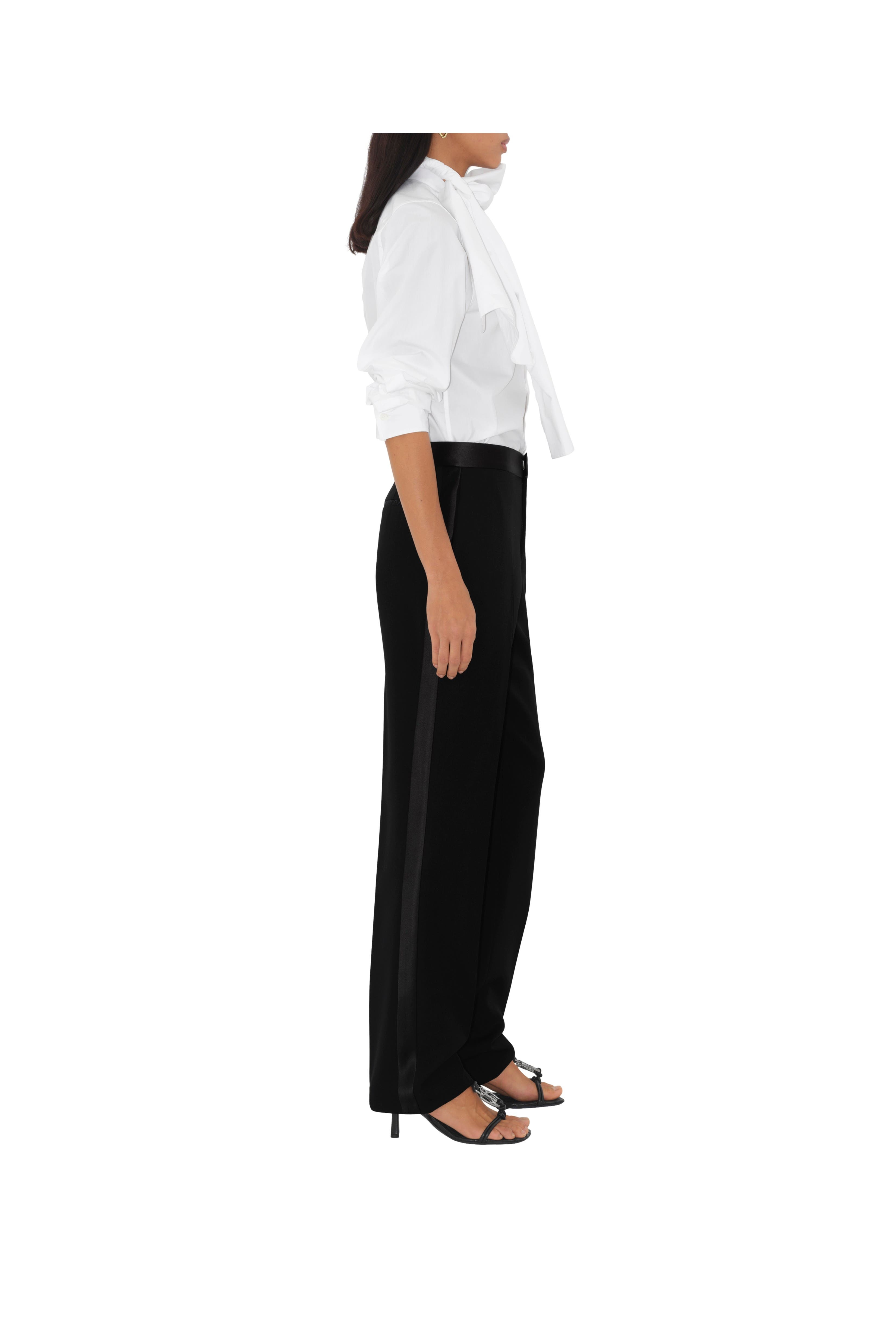 burberry Cotton Scarf Shirt in Optic White at Nordstrom - 3