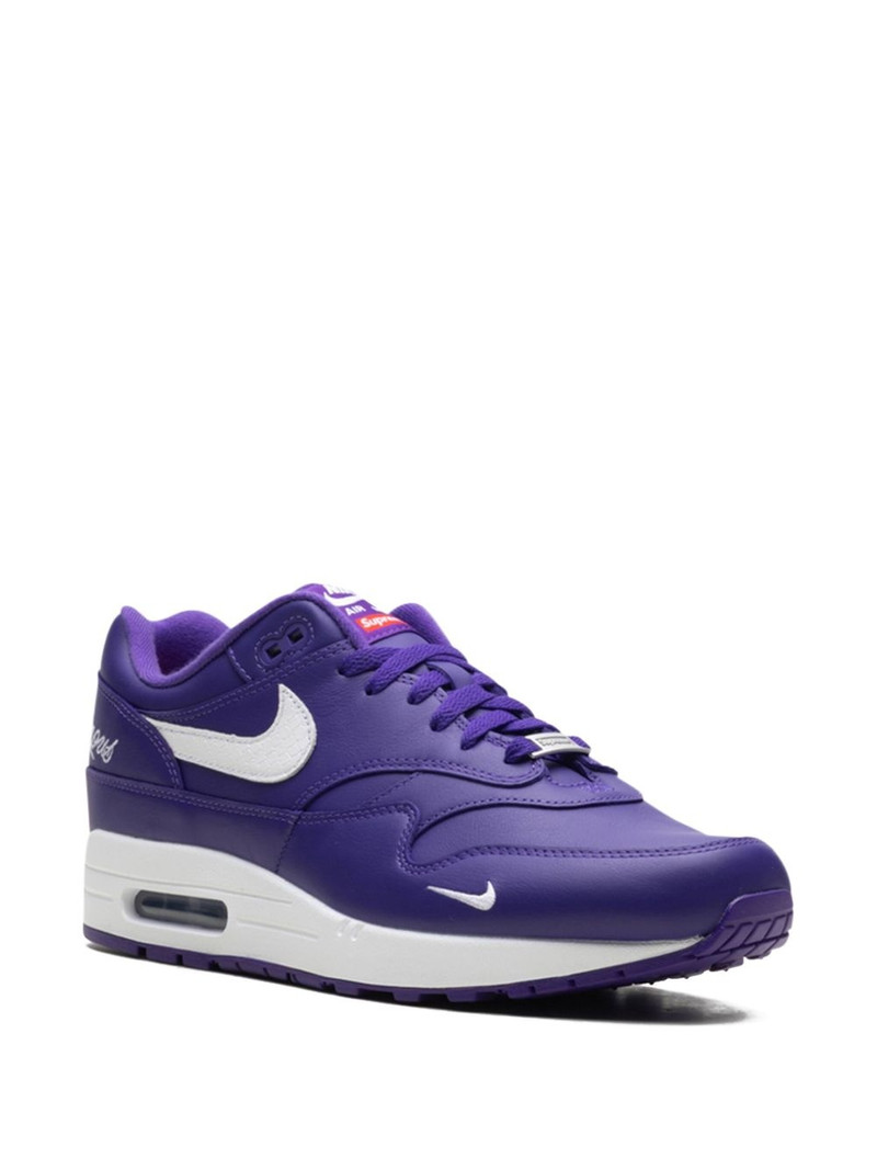Nike x Supreme Air Max 1 '87 SP "Varsity Purple/White" sneakers outlook