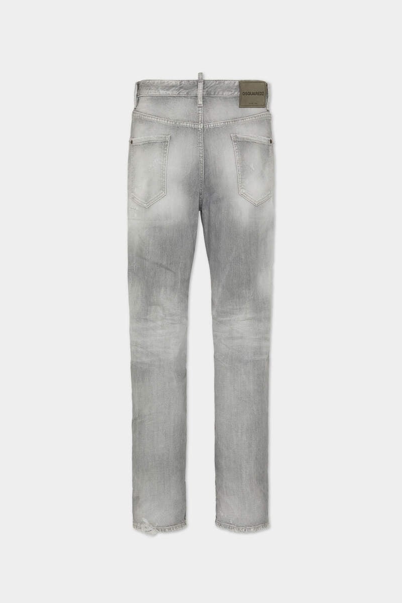 GREY BRUSHED WASH 642 JEANS - 2