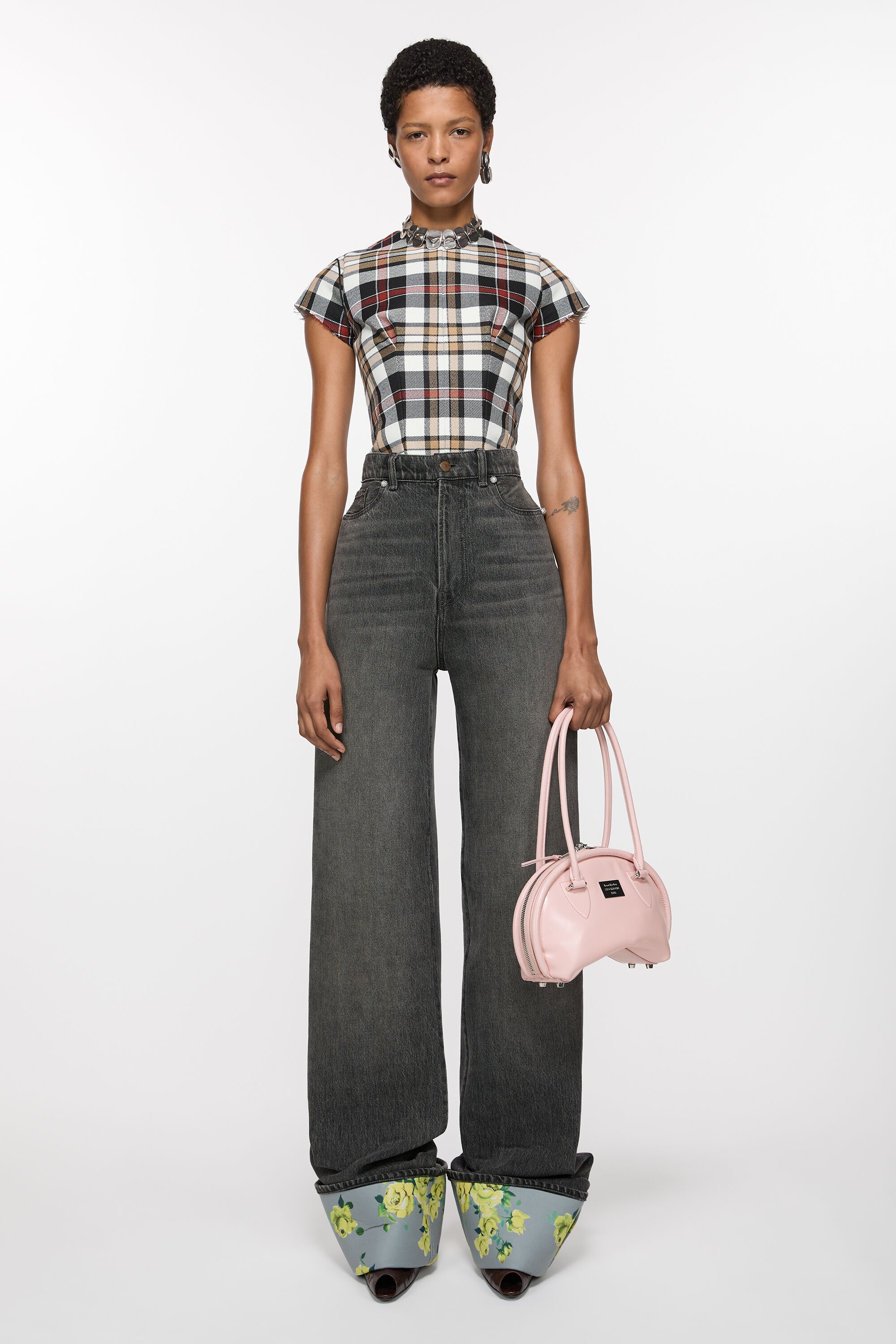 Bowlina mini shoulder bag - Powder pink - 2