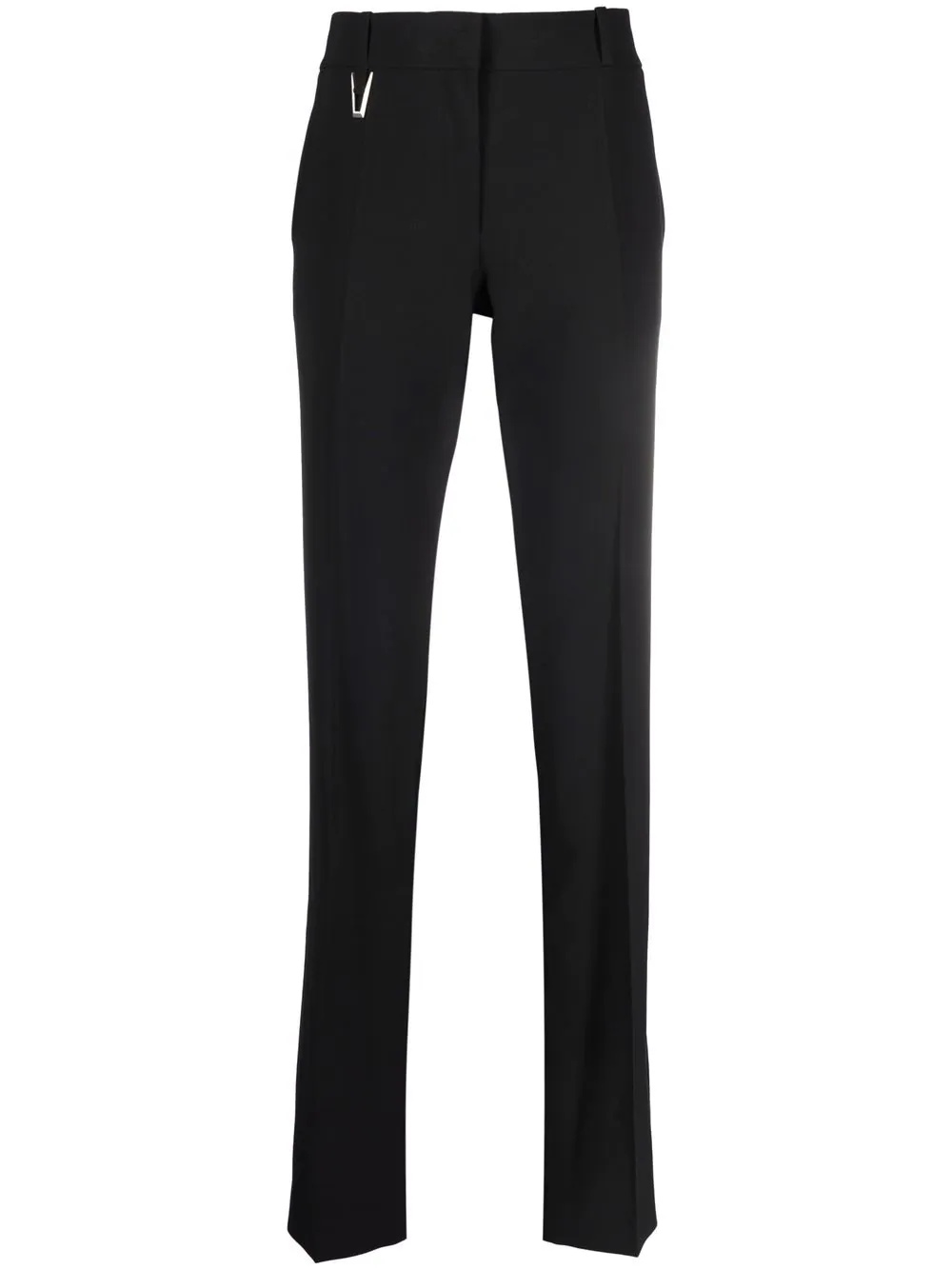 slim-cut tailored trousers - 1