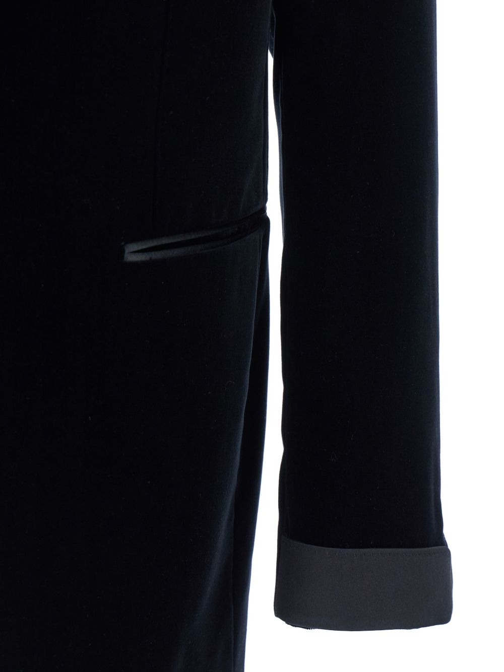 velvet peak-lapel tuxedo dinner jacket - 3