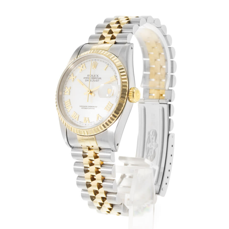 Pre-owned Rolex Datejust 36 Automatic Chronometer Men's Watch 16233 MRJ - 4
