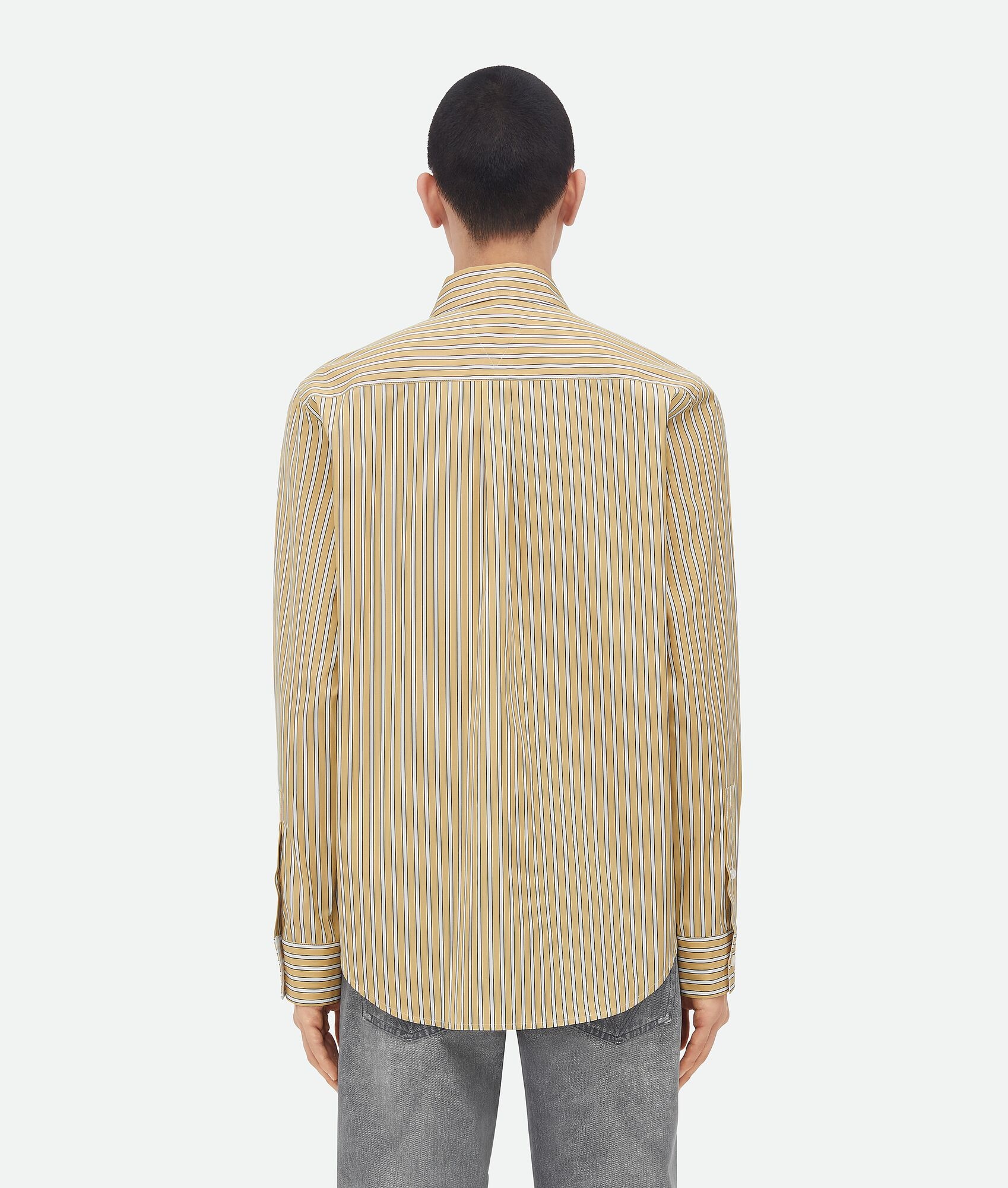 Striped Poplin Shirt - 3