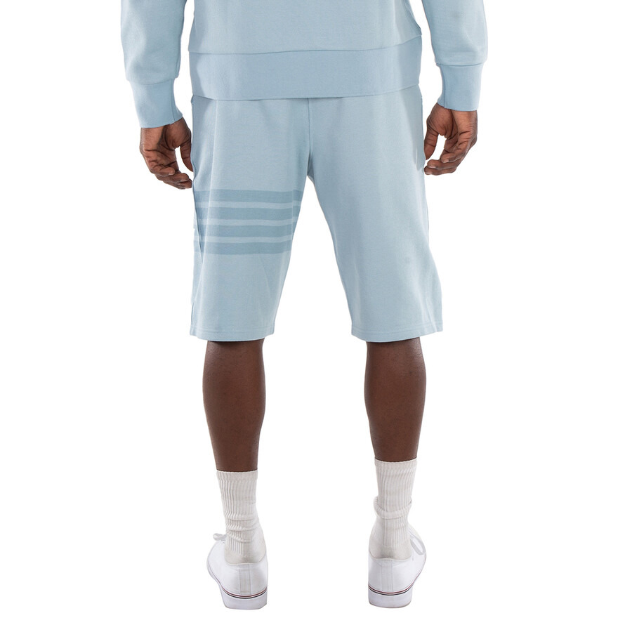 Thom Browne 4-Bar Double Face Knit  Sweatshorts - 3