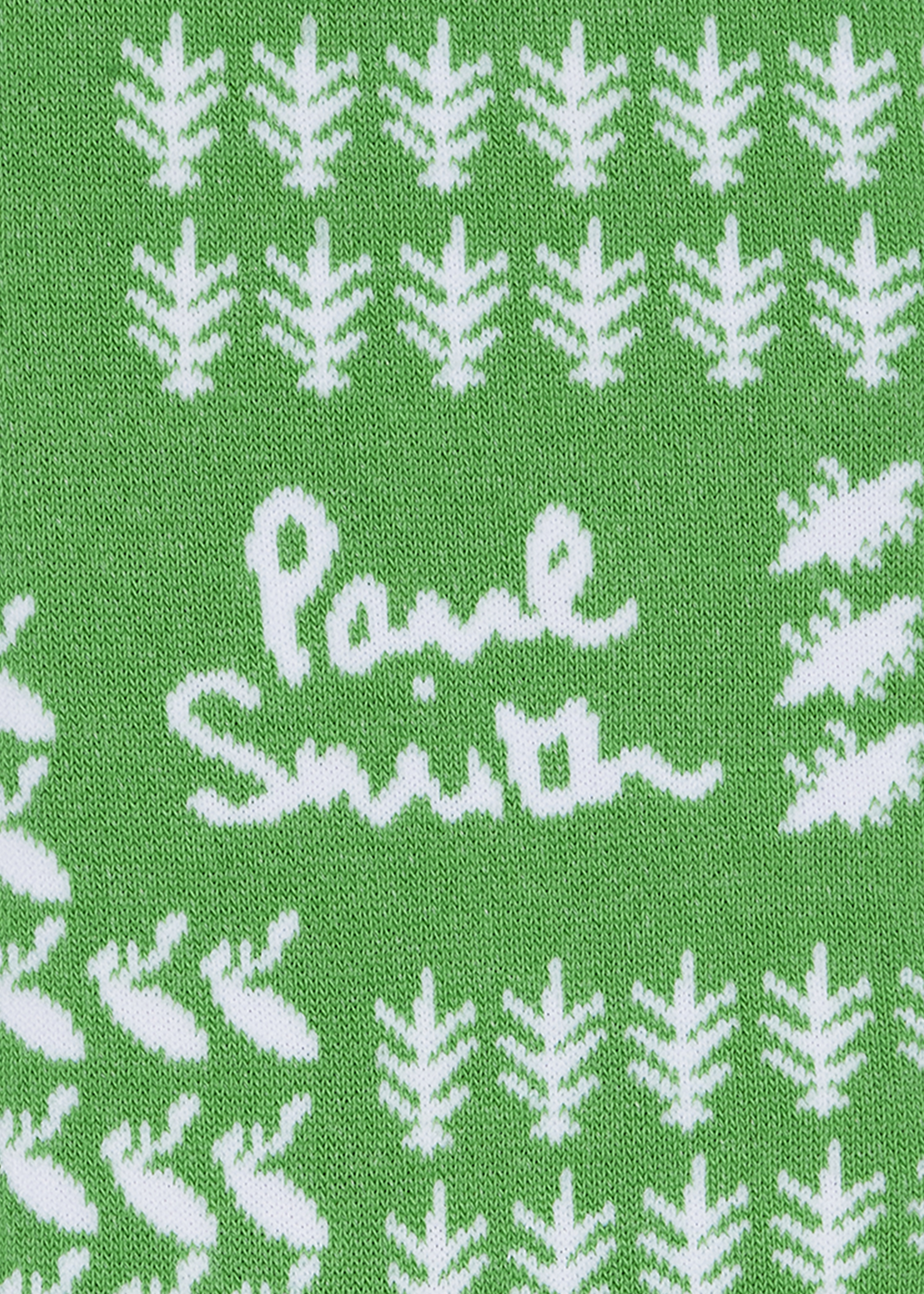 Green Contrast 'Bandana' Socks - 3