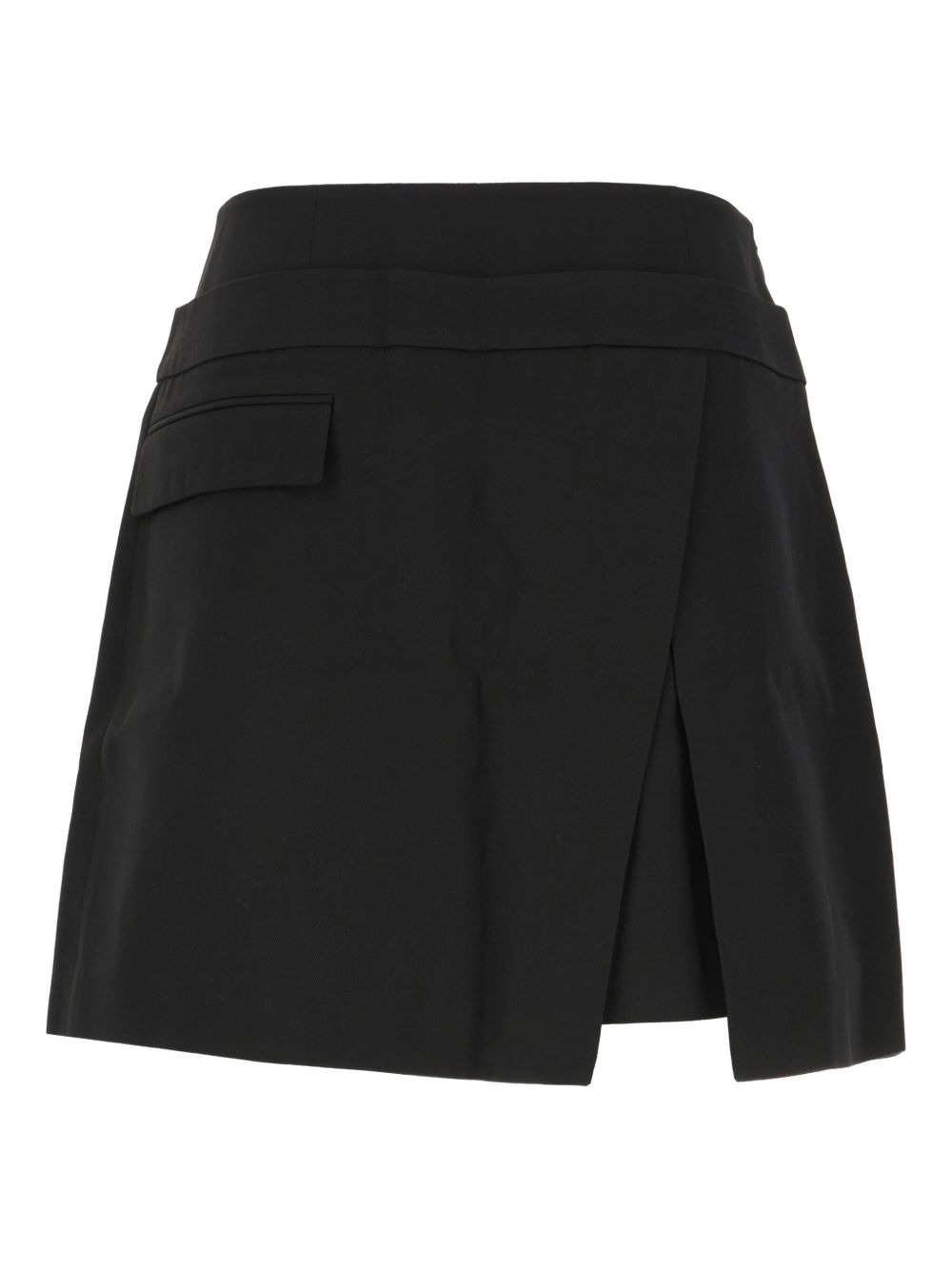 asymmetric pocket mini skirt - 2