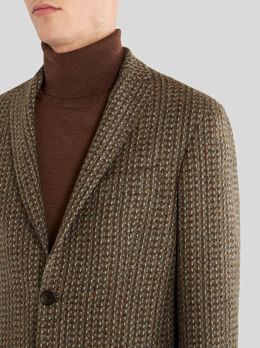 MIXED WOOL JACKET - 2