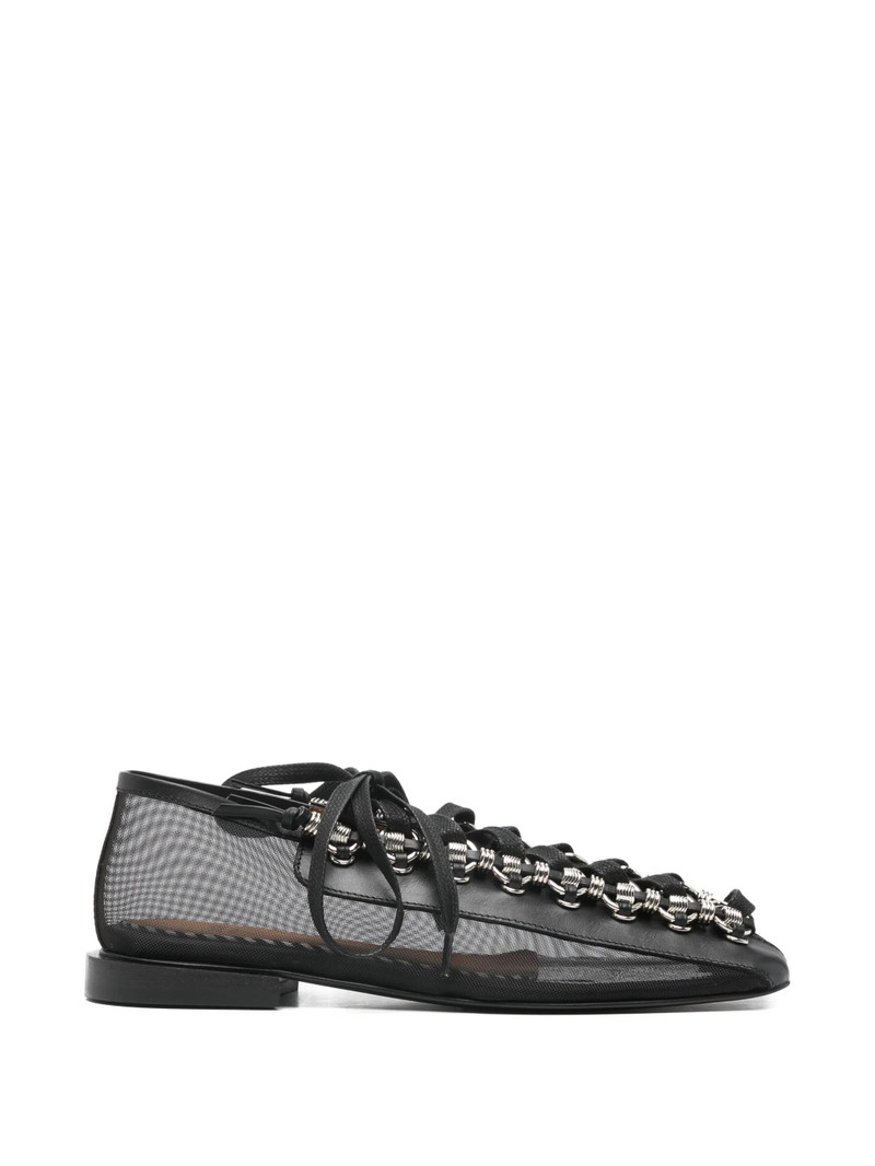 Toga Pulla Mesh Flat Pumps 1