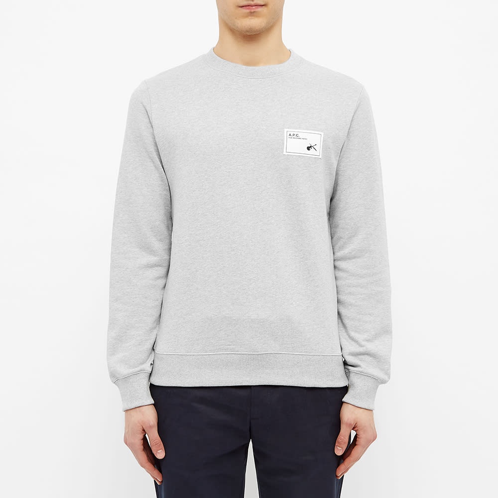 A.P.C. Neil Patch Logo Sweat - 3