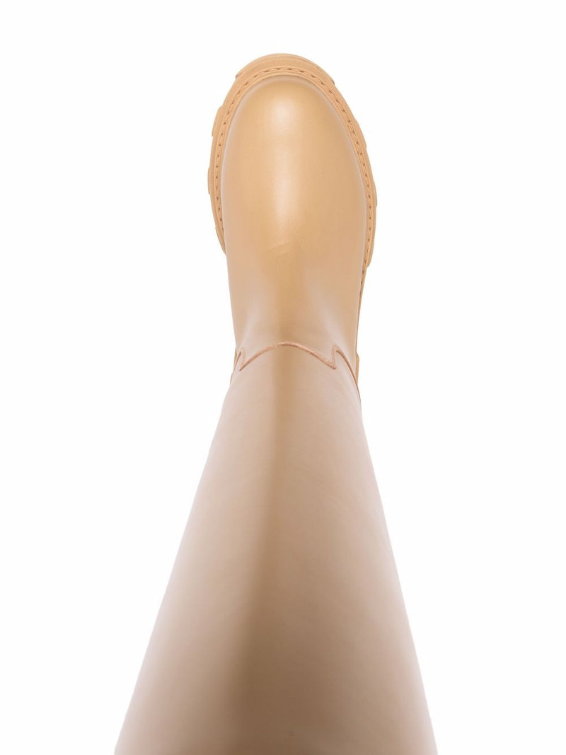 Perni 07 leather boots 4
