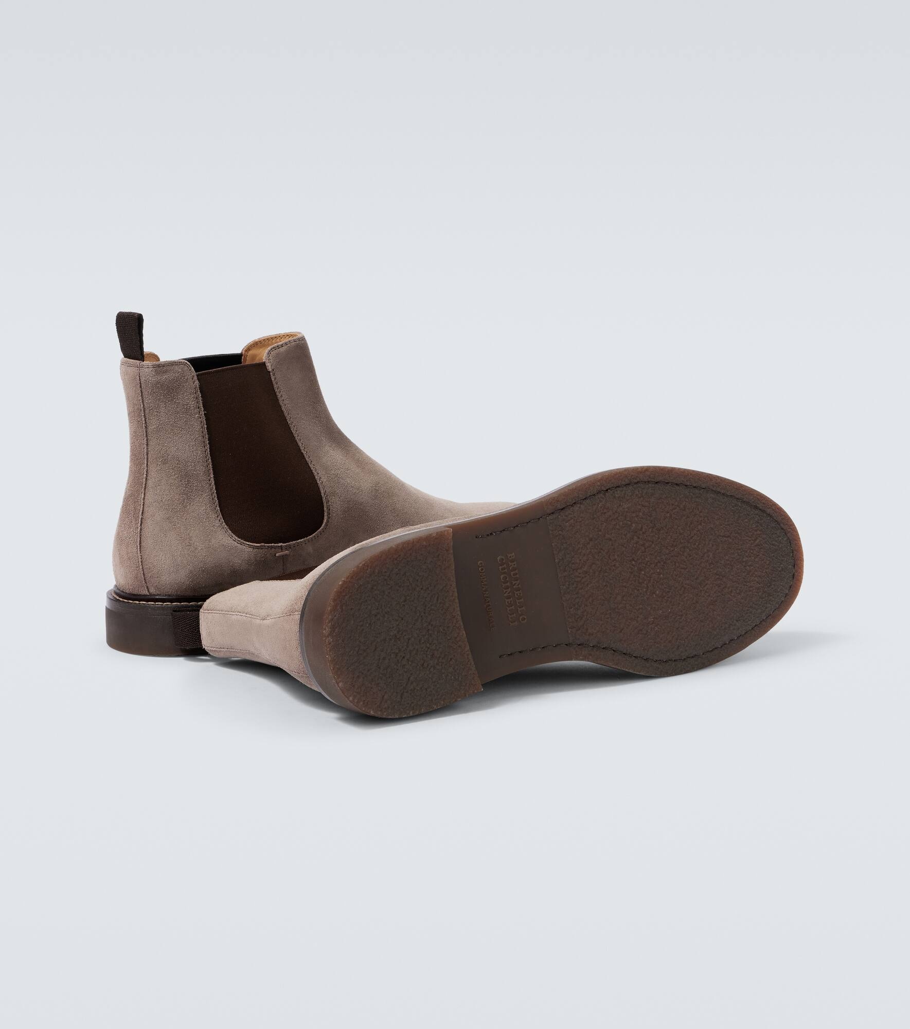 Suede Chelsea boots - 7