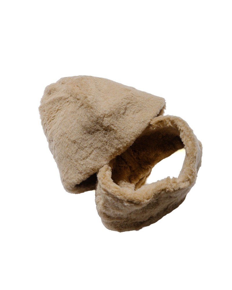 Our Legacy Snood Dusty Natural Curly Wool outlook