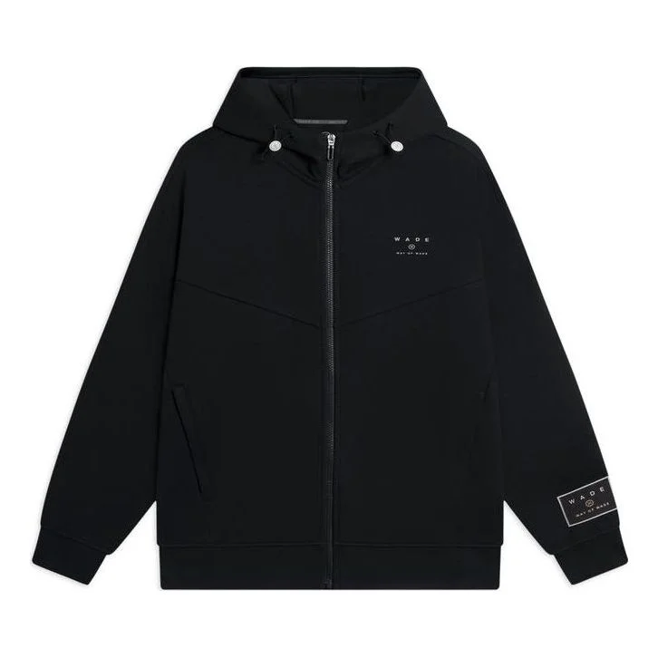 Li-Ning Way Of Wade Graphic Hooded Jacket 'Black' AWDSC43-1 - 1