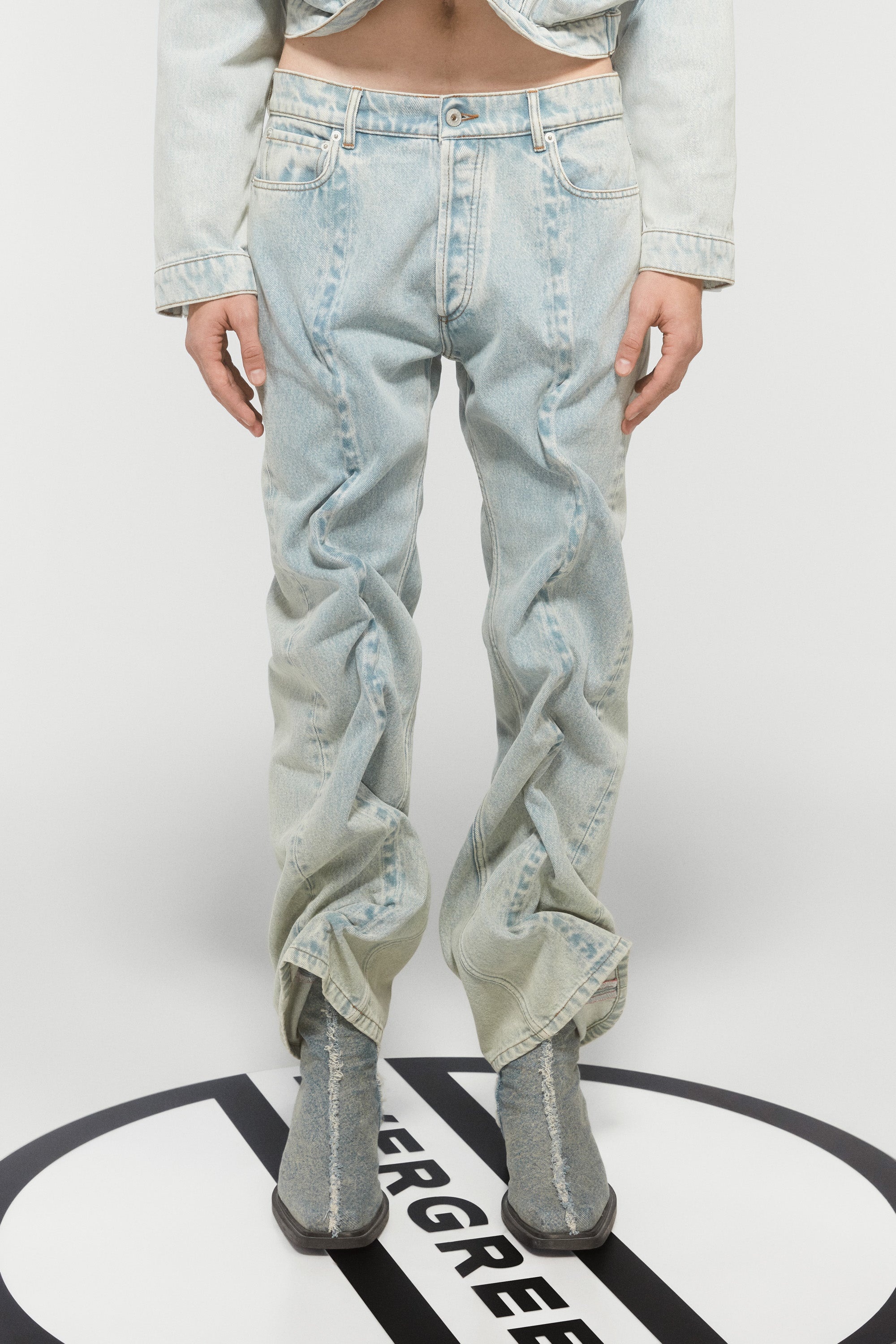 EVERGREEN WIRE JEANS - 3