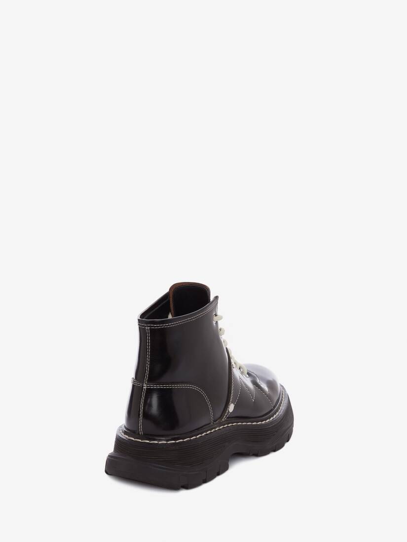 Women's Tread Slick Boot in Black/silver - 3