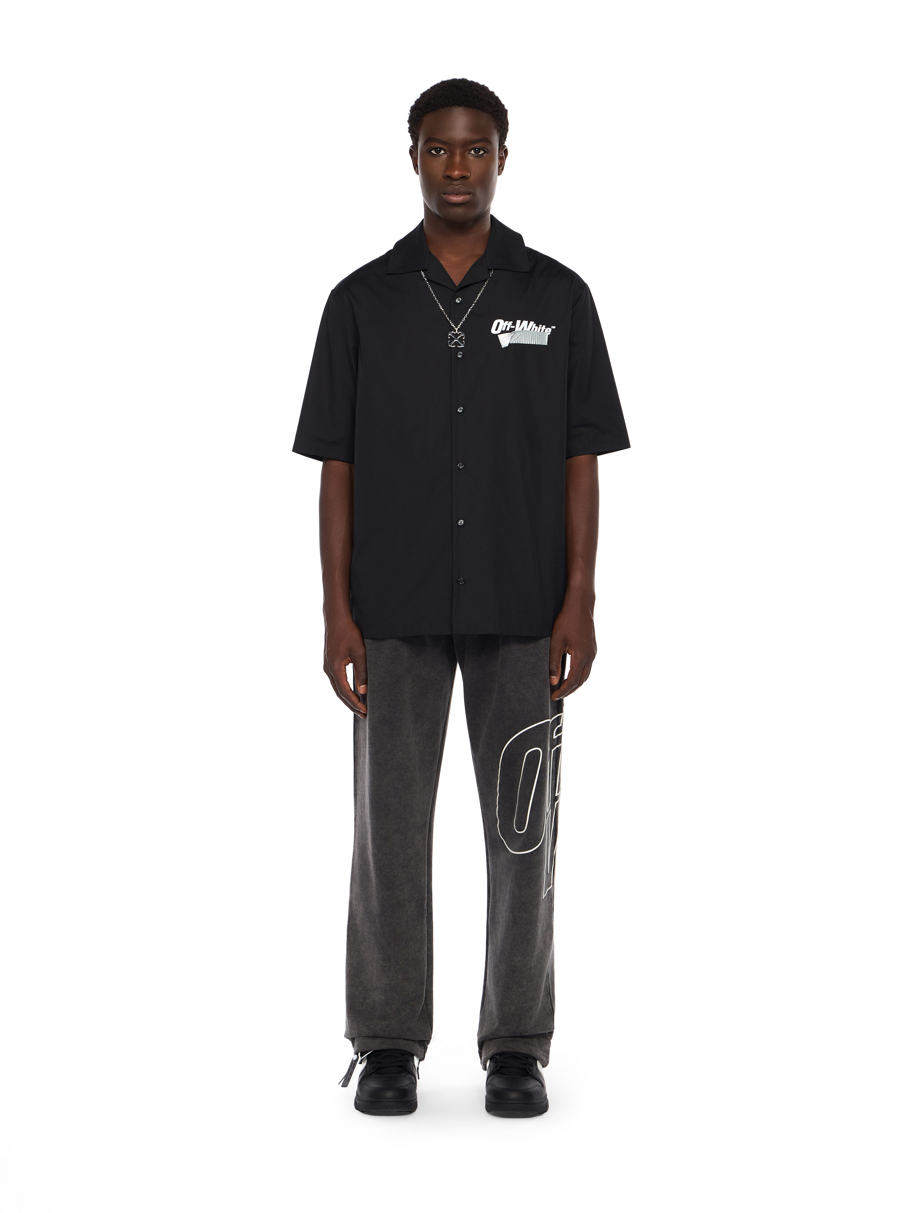 Tape Logo Bowling Shirt - 2