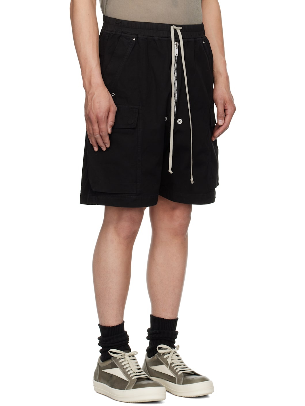 Black Hollywood Cargobelas Shorts - 2