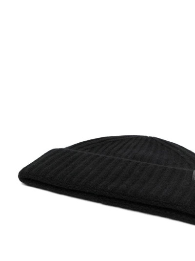 Vince rib-knit cashmere beanie outlook