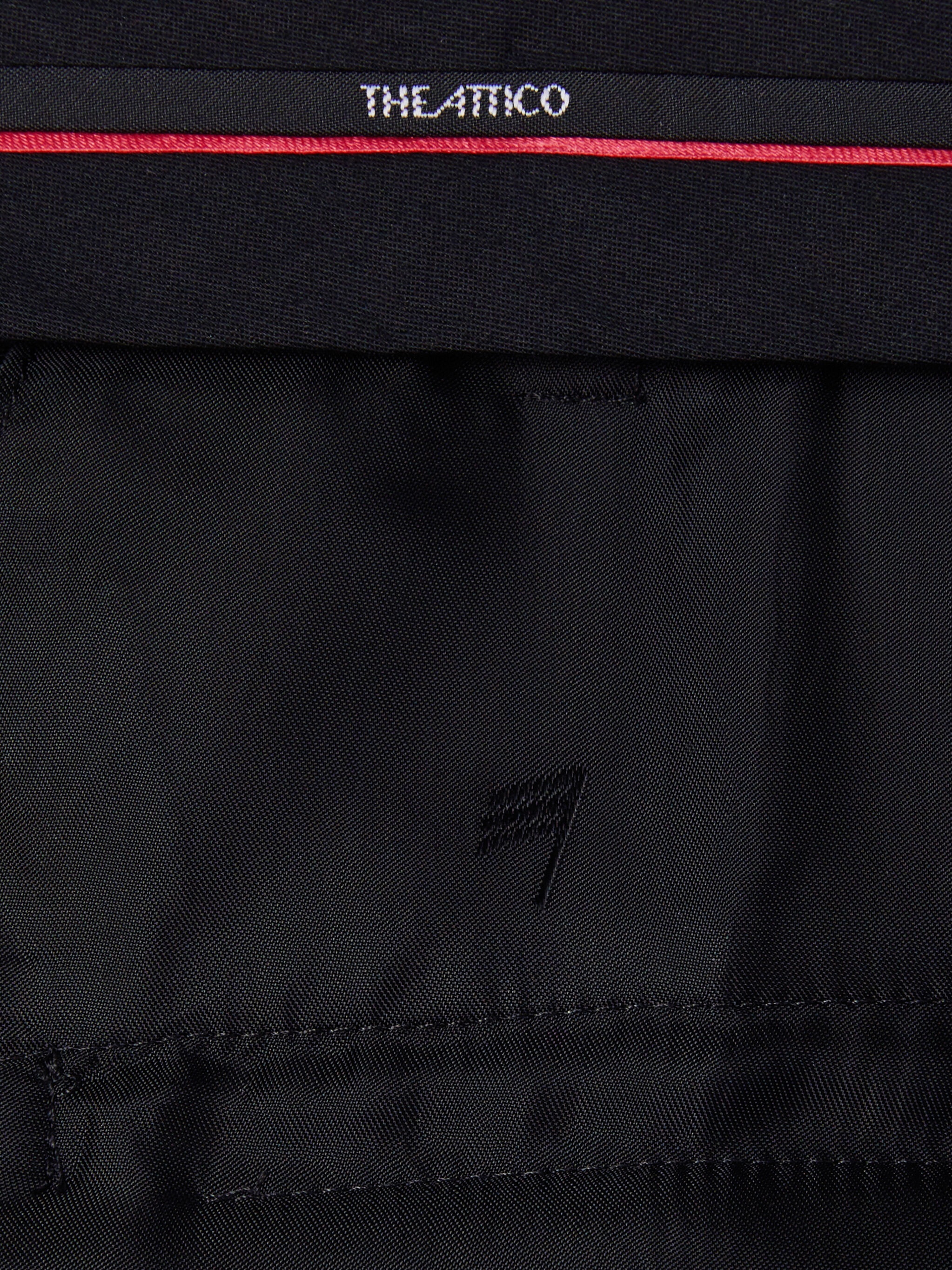 ''JAGGER'' BLACK AND SILVER LONG PANTS - 5