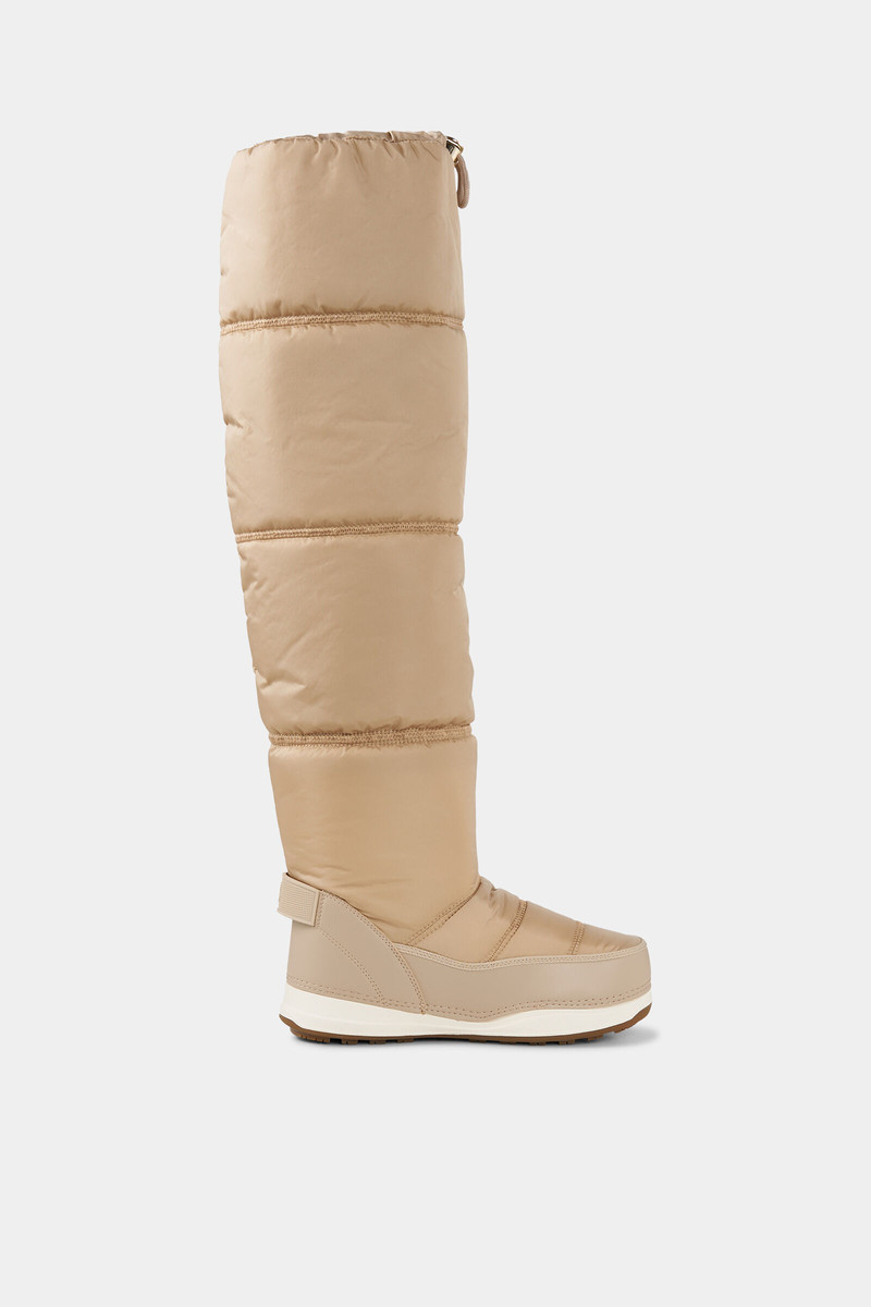 BOGNER Overknee snow boots La Plagne in Champagne outlook