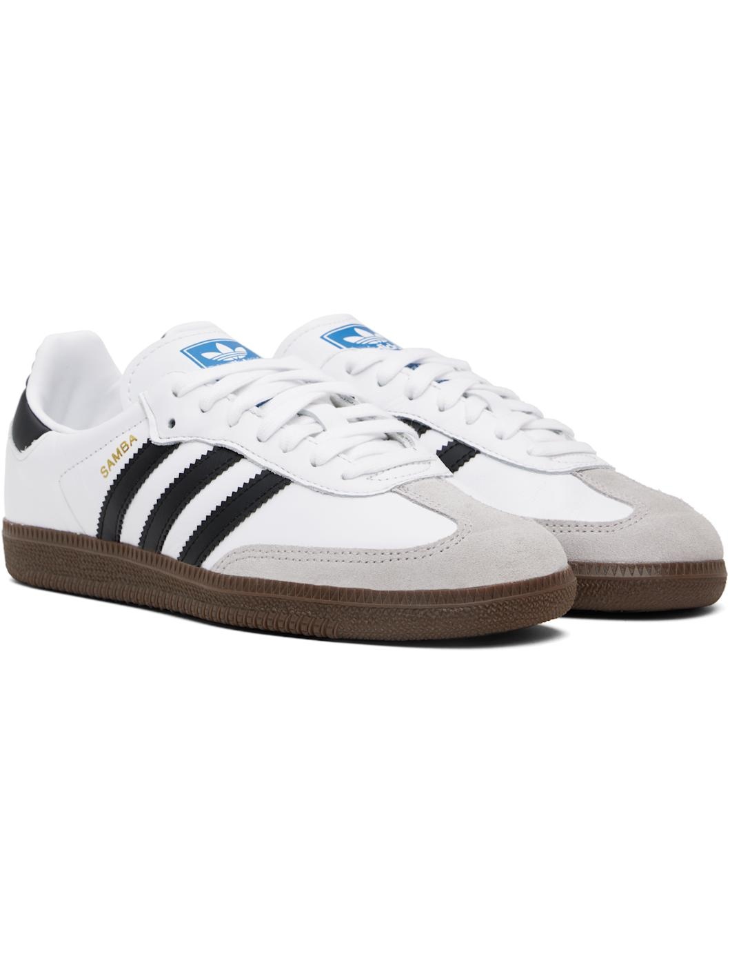 White Samba OG Sneakers - 4