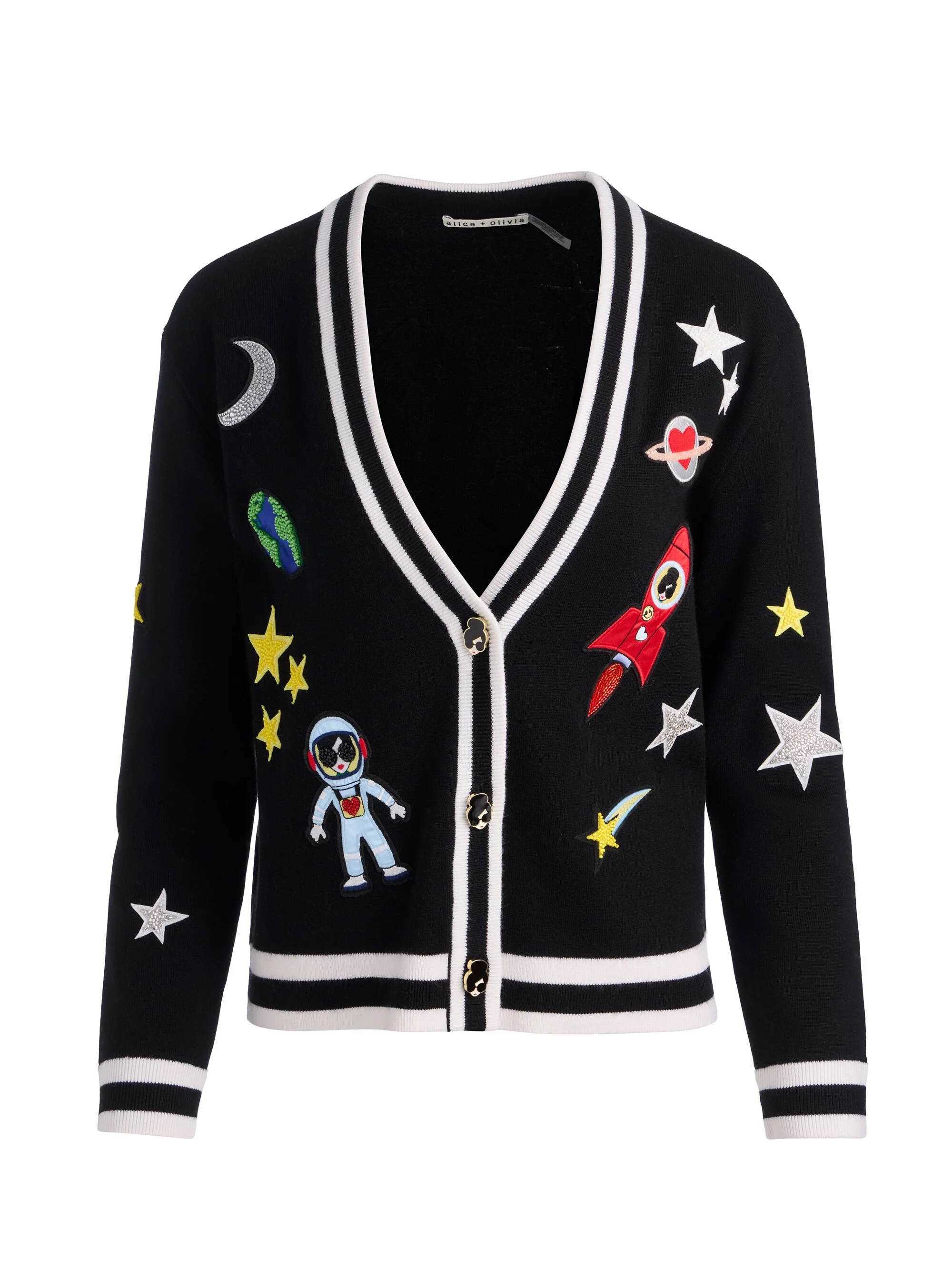 BRADLEY SPACE STACEFACE CARDIGAN - 1