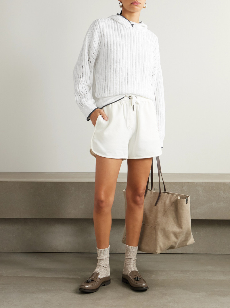 Brunello Cucinelli Cotton-jersey Shorts outlook