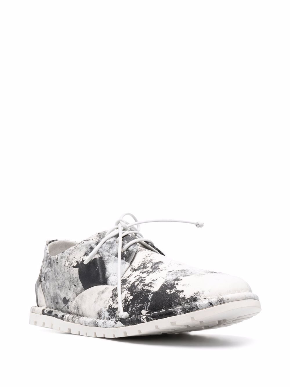 Sancrispa paint-print shoes - 2