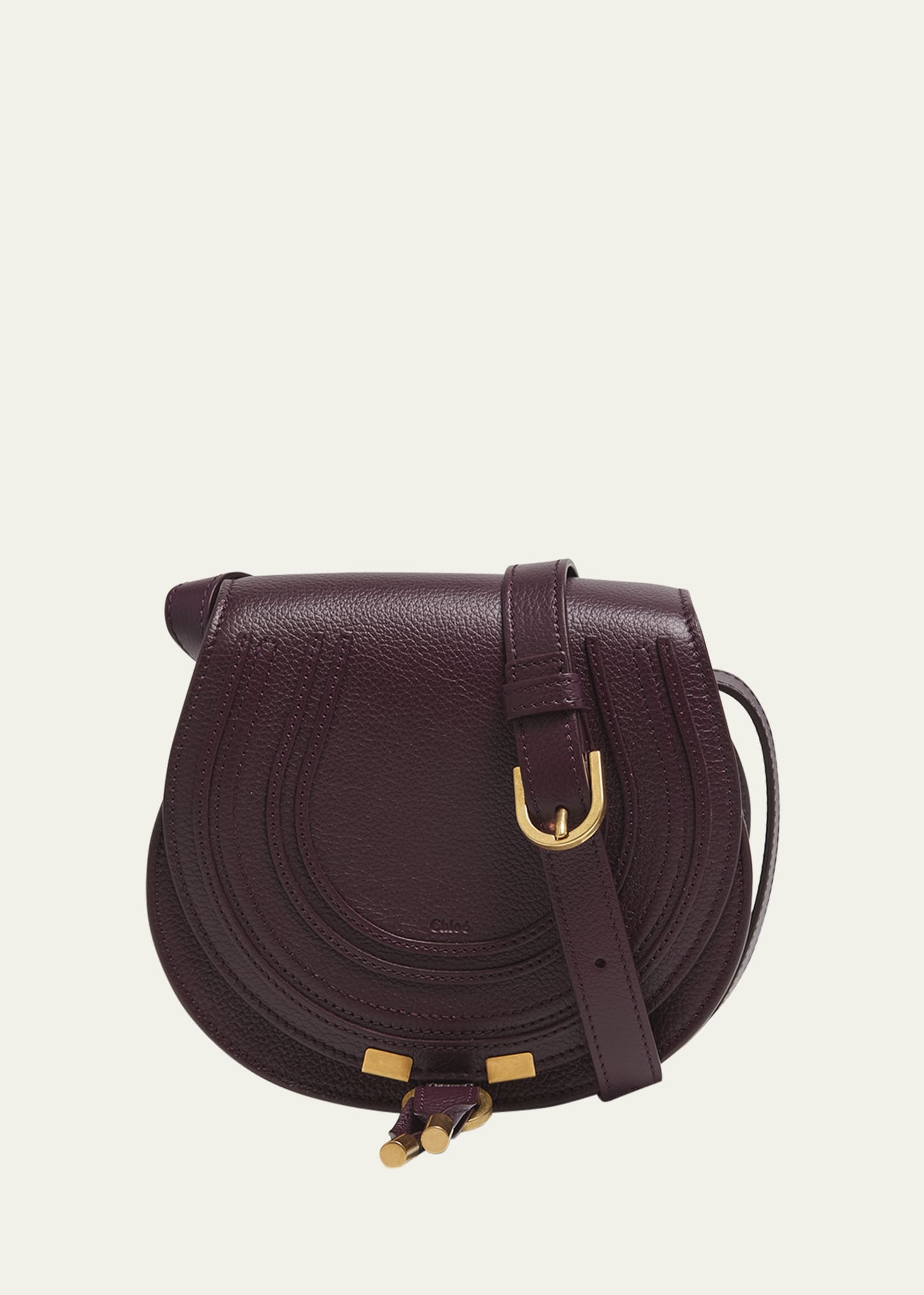 Marcie Small Crossbody Bag in Grained Leather - 1