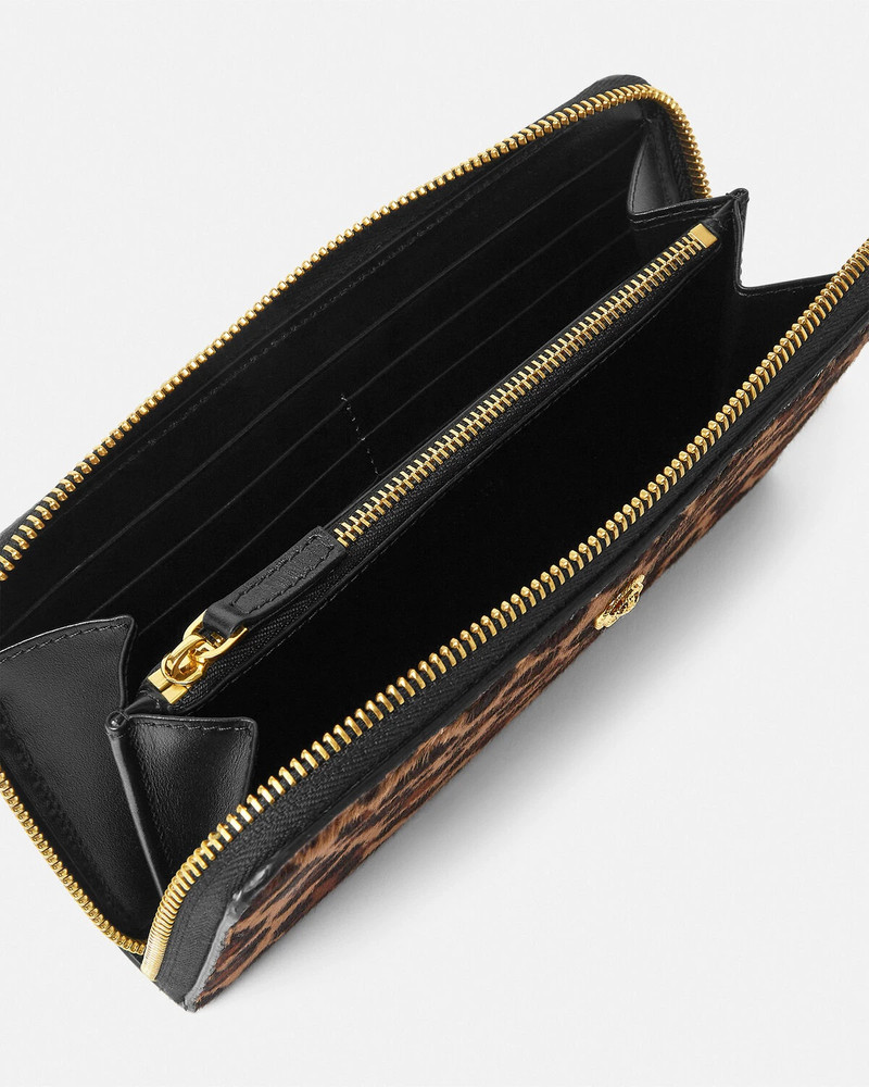 VERSACE Leopard Medusa Biggie Long Wallet outlook