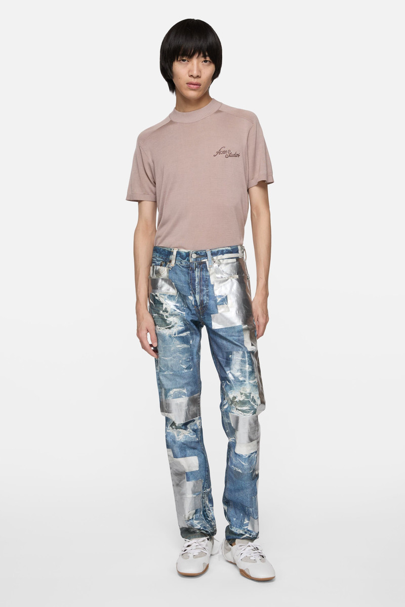 Acne Studios Short-sleeve knit - Light pink outlook