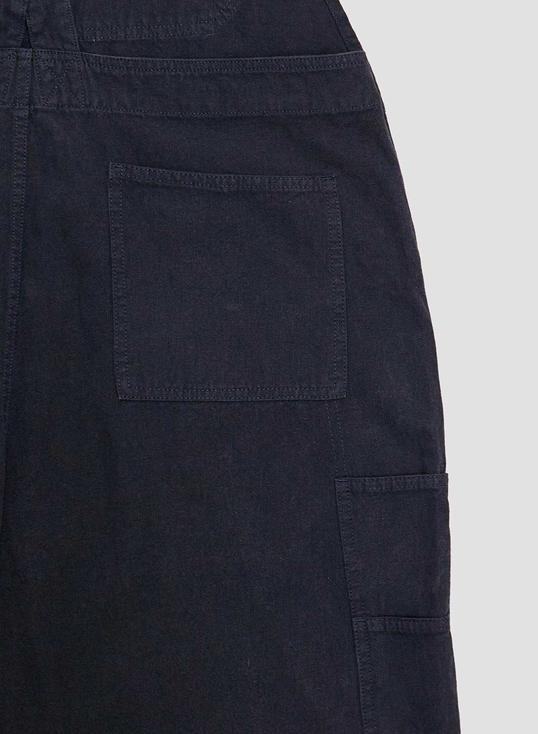 Original Lybro Dungaree Cotton Broken Twill in Navy - 8