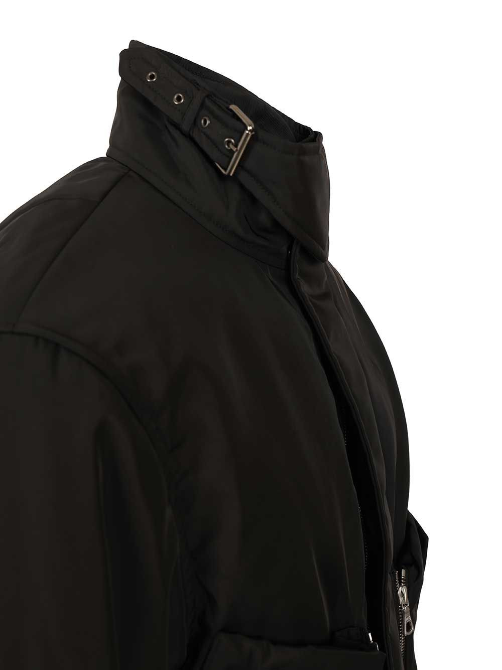 Venice Short Bomber Jackets Black - 4