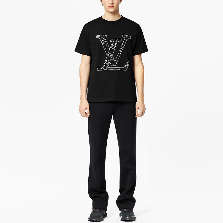 LOUIS VUITTON x NBA Unisex SS21 Logo Printing Black 1A8X0U - 3